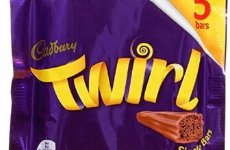 Cadbury Twirl 5 Bars Chocolate, 107.5 g