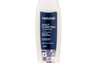 Naturali Scalp Clarifying Anti-Dandruff Shampoo | Derma Approved Shampoo with Green Tea, Hibiscus & Biotin | Reduces Dandruff & Hair Fall | Sulphate-Free Daily Care for All Hair Types | 200 ml
