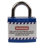 Aktion Safety Lockout Padlock AK-JPL-102B Lock and Hold (Pack of 5)