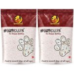 Foodie Puppies Dog Biscuits – (2Kg) Milk Flavor Bone-Shape Oven Baked Treats with Crunchy Texture | Healthy, Nutritious Pet Snacks for Training, Dental Care & Daily Use | All Dog Breeds & Sizes