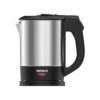 Havells HOTSIP Electric Kettle | 1250 W | 1 L Capacity | Rust Resistant 304 Stainless Steel Tank | Triple Safety Protection | Wider Mouth for Easy Filling (Black & Silver)