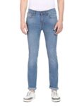 U.S. POLO ASSN. Men Blue Regallo Skinny Fit Stone Wash Jeans