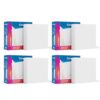 Crompton Platina Star Stylus Surface Panel 12W Square Natural White | Pack of 4 | No False Ceiling Required, Outer Dimension: 120 mm | Surface Mount | for Hall, Bedroom, Kitchen, Office, Store