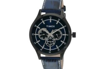 TIMEX Round 43mm Blue Dial Analog Men Watch – TW000T312