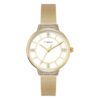 TIMEX Champagne Round Dial Analog Women’s Watch – TWEL22401