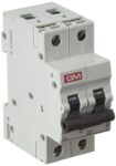 GM MCB 20A DOUBLE POLE ‘C’ TYPE