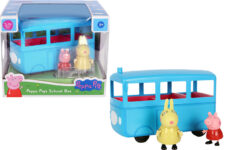 Peppa Pig Peppa’s School Bus with Sound Effects, Preschool Toys for Unisex Aged 3+(Multicolor)