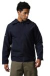 High Star Men Printed Polyster Relaxed Fit Hood Long Sleeve Casual Jackets