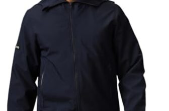 High Star Men Printed Polyster Relaxed Fit Hood Long Sleeve Casual Jackets