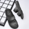 RED TAPE Men Slides(Black , 8)