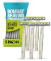 Bombay Shaving Company Flexi Stud Razor | Pack Of 5 Blades