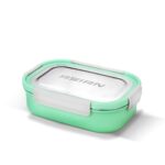 Asian Plastowares – Snack Pack SS Lunch Box | Tiffin Box – Leak-Proof, Airtight | Lunch Box for Kids & Adults | Durable & Spill-Free School, Office, and College Tiffin | Mint Green