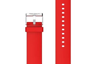 Fire-Boltt Removable Adjustable Silicone Strap Compatible Ring (BSW005) Call (BSW014) – Red, Free Size, WSS005
