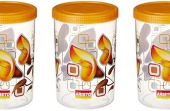 Aristo Storewell203 Plastic Storage Container- 1950 ML (3 pcs Set) (12.9(D) x 19cm)