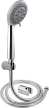 Prestige 5 Gear ABS Hand with SS Tube 1.5M and Hook Shower Head