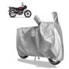 Sulfar Bike Cover for Hero MotoCorp Splendor Plus Xtec (125cc Bluetooth) | Waterproof, Dustproof & UV Protected | All Weather Two Wheeler Cover (Silver) New 2026 Variants