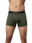 Levi’s 032 Supima Cotton Premium Trunk for Men with Tag Free Comfort, Smartskin Technology (Green)