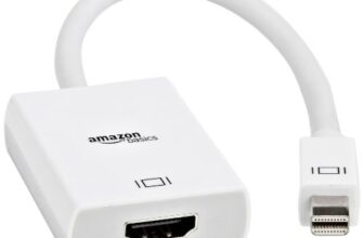Amazon Basics Mini DisplayPort Thunderbolt to HDMI Display Adapter, 10-Pack
