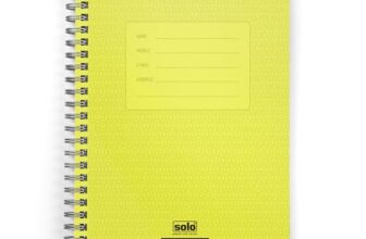 SOLO NB- 578 Note Book (140 Pages) (Transparent Yellow, B5)