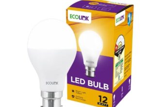 EcoLink 12 Watts Led Bulb |12-Watt Led Bulb For Room & Home | Bulb Base : B22, Colour : Cool Day Light, Pack Of 1