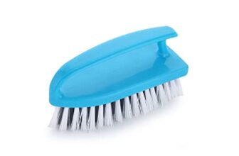 Sparkmate by Crystal Iron Shape Cloth Cleaning Brush with Easy Grip Handle