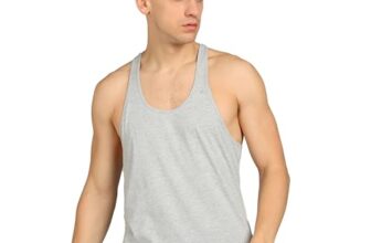Kobo KV-01 Tank Top Gym Vest Stringer 100% Cotton (Imported)