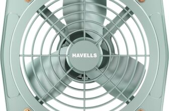 Havells Ventil Air DSP 230mm Exhaust Fan | Strong Air Suction, Rust Proof Body |Suitable for Bathroom, Kitchen, and Office| Warranty: 2 Years | (Pack of 1, Pista Green)