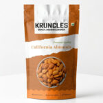 Kruncles Premium California Almonds |Protein, Calcium, Magnesium, Vitamin-E Rich |Badam / Almonds(1 x 1 kg)