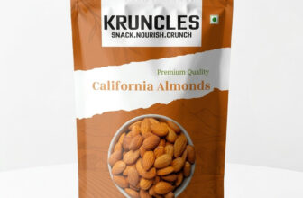 Kruncles Premium California Almonds |Protein, Calcium, Magnesium, Vitamin-E Rich |Badam / Almonds(1 x 1 kg)