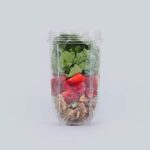 Wonderchef Nutri-Blend Long, High, Transparent Big Jar 500ml Compatible with NB Smart Photon Snowflake Bolt 2 Jar Go Durable Replacement Jar for Smoothies Dry Grinding Blending