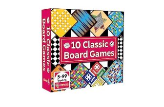 popcorn Games & Puzzles Classic Board Games for Smart Kids|Help to Boost Decision Making,Strategic Thinking and Problem Solving (10 in 1)