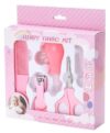 Episkey 5 In1 Baby Grooming Kit for New Born Baby, Infants, Toddlers | Portable Grooming Kit With Baby Hair Brush, Comb, Baby Nail Scissor, Baby Nail Cutter, Tweezer, Nail Filer (Pink, Pack of 1) (BABY_KIT_5PCS)