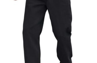 KOTTY Men’s Solid Regular Fit Mid Distressed Fashionable Trendy Denim Jeans(Black,34)