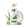 Parachute Advansed Protein Shampoo | with Coconut Milk and Aloe Vera | For up to 100% Damage Repair & up to 3X Softer Hair | Protein Lock Technology | Paraben-Free | For Men & Women | 1.2L