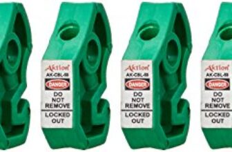 Aktion Safety Pin In Pin Out AK-CBL59 Wide Circuit Breaker Lockout (Set of 6)