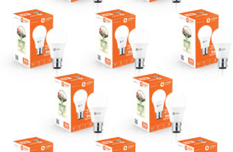 Orient Electric 9 W Basic Round B22 LED Bulb(White, Pack of 10)