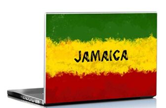 PIXELARTZ Laptop Skin – Jamaica – 15.6 Inches