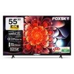 Foxsky 139.7 cm (55 inches) 4K Ultra HD Smart LED TV 55FS-VS (Black)