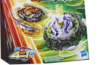 BEYBLADE Burst QuadDrive Destruction Ifritor I7 & Stone Nemesis N7 Spinning Top Dual Pack(Multicolor)