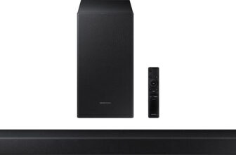 Samsung T42E/XL Dolby Digital 150 W Bluetooth Soundbar(Black, 2.1 Channel)