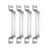 MAP GAIYERA Stainless Steel Door and Window Handle -DIAGONALLY Shaded -6 INCH Pack of 4 PC