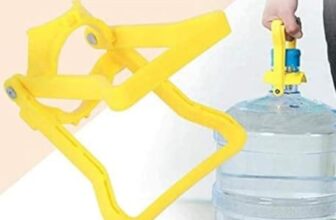 Clazkit Water Carry Bottled Water Pail Bucket Handle Water Upset Bottled Water Handle Pail Buckets Lifter (20L Bottle Lifter) Water Bottle Handle (1) Plastic, Multicolour