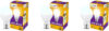 EcoLink 10 W Basic Round B22 LED Bulb(White, Pack of 3)