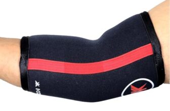 Kobo Elbow Sleeves 5mm Elbow Support Neoprene for Weight Lifting, Gym, Cross Training, Fitness, Squats, Powerlifting, Workout – (Piece)