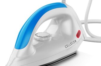 Cellecor CDILW10 Crease 1000W Heating Power Electric Dry Iron (Blue)