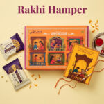 Bhaiya Bhabhi Rakhi Gift Hamper for Brothers & Sisters | Millets, Oats & Cocoa Cookies Kundan Rakhi, Chawal Roli Pack Set by PurFerme Project(8 Cookies, 2 Rakhi, 1 Roli, Chawal, 1 Card)