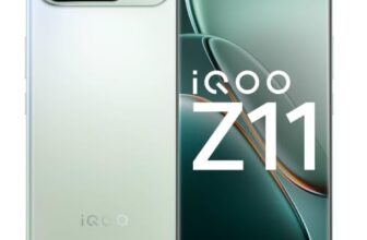 iQOO Z11 5G (Aurora Green, 12GB RAM, 256GB Storage) | India’s 1st MediaTek Dimensity 7500 Turbo Processor* | 3D Curved Display- Brightest Display in the Segment* | AI Captions- Record & Recap*