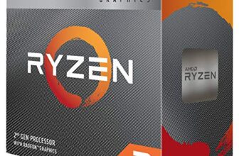 AMD Ryzen 3 3200G with RadeonVega 8 Graphics Desktop Processor 4 Cores up to 4GHz 6MB Cache Socket AM4 (YD320GC5FHBOX)