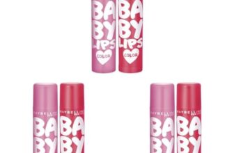 Maybelline New York Lip Balm, With SPF, Moisturises and Protects from the Sun, Pink Lolita & Baby Lips Cherry Kiss, Baby Lips, Pink, Red,(Pack of 6), 8g