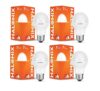 Halonix Astron Plus Base E27 7-Watt LED Bulb (Pack of 4, Cool Day Light)